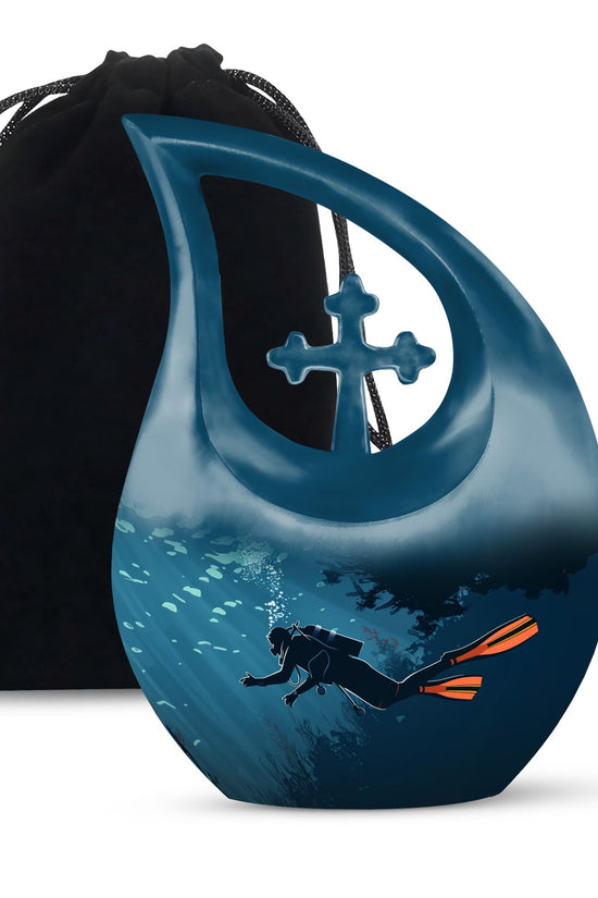 Deep Sea Diving Urns For Ashes - Cremation Memorial