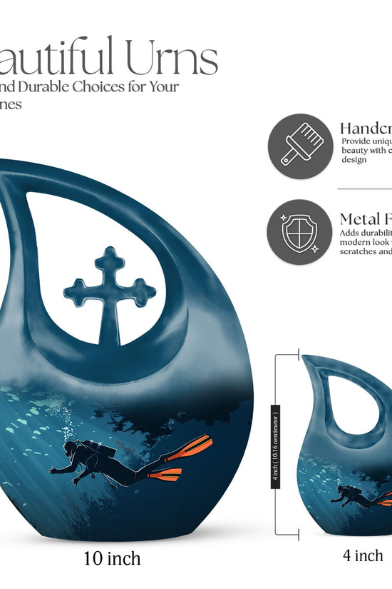 Deep Sea Diving Urns For Ashes - Cremation Memorial