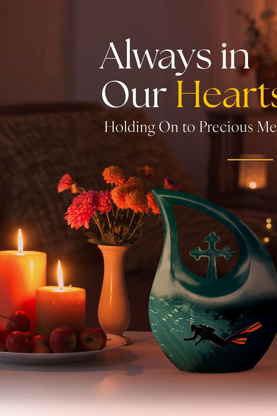 Deep Sea Diving Urns For Ashes - Cremation Memorial