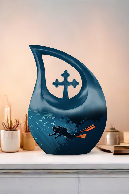 Deep Sea Diving Urns For Ashes - Cremation Memorial