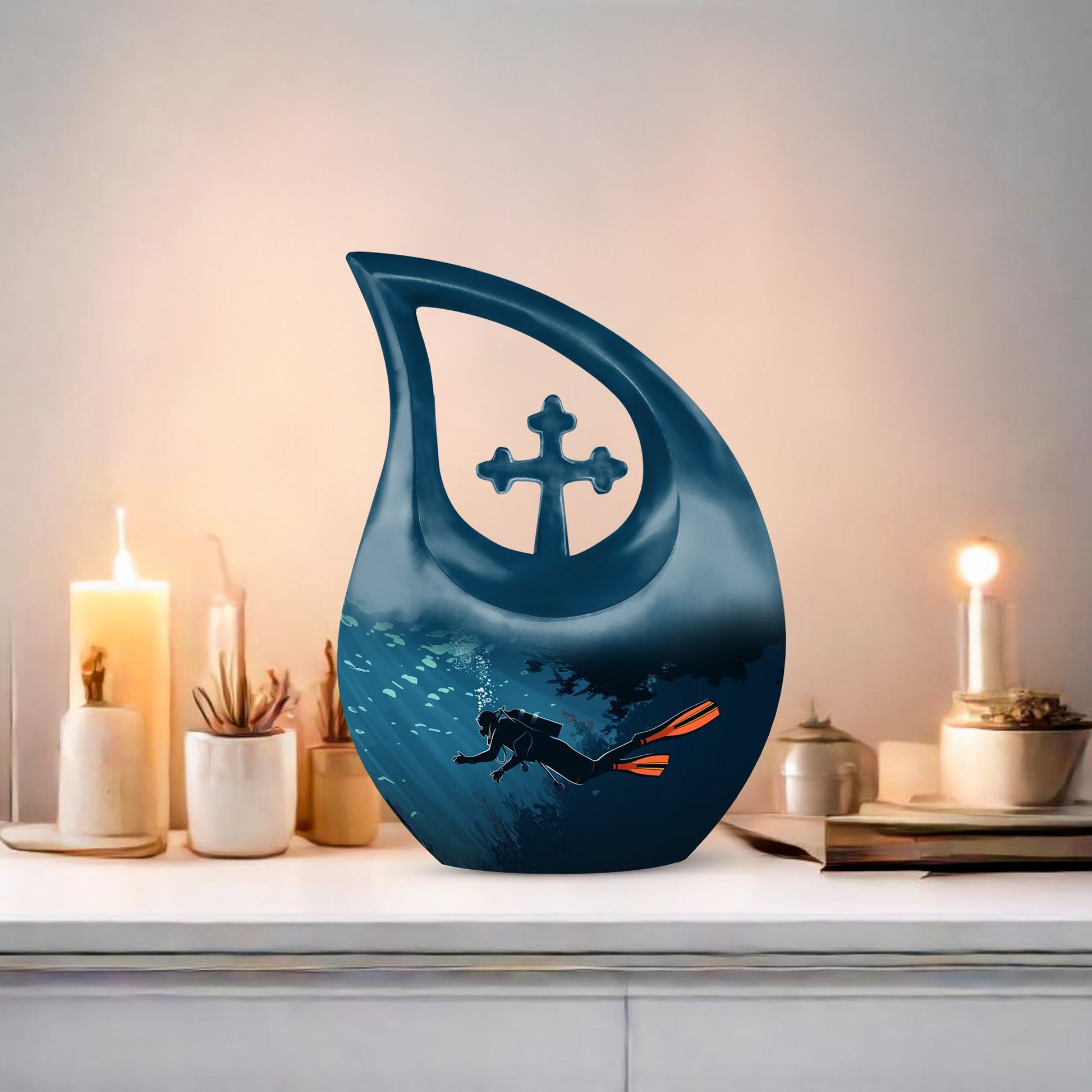 Deep Sea Diving Urns For Ashes - Cremation Memorial