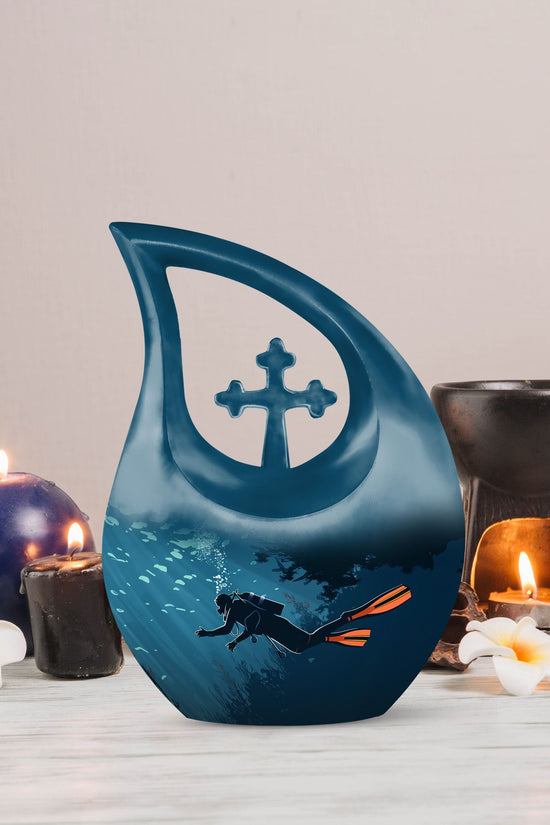 Deep Sea Diving Urns For Ashes - Cremation Memorial