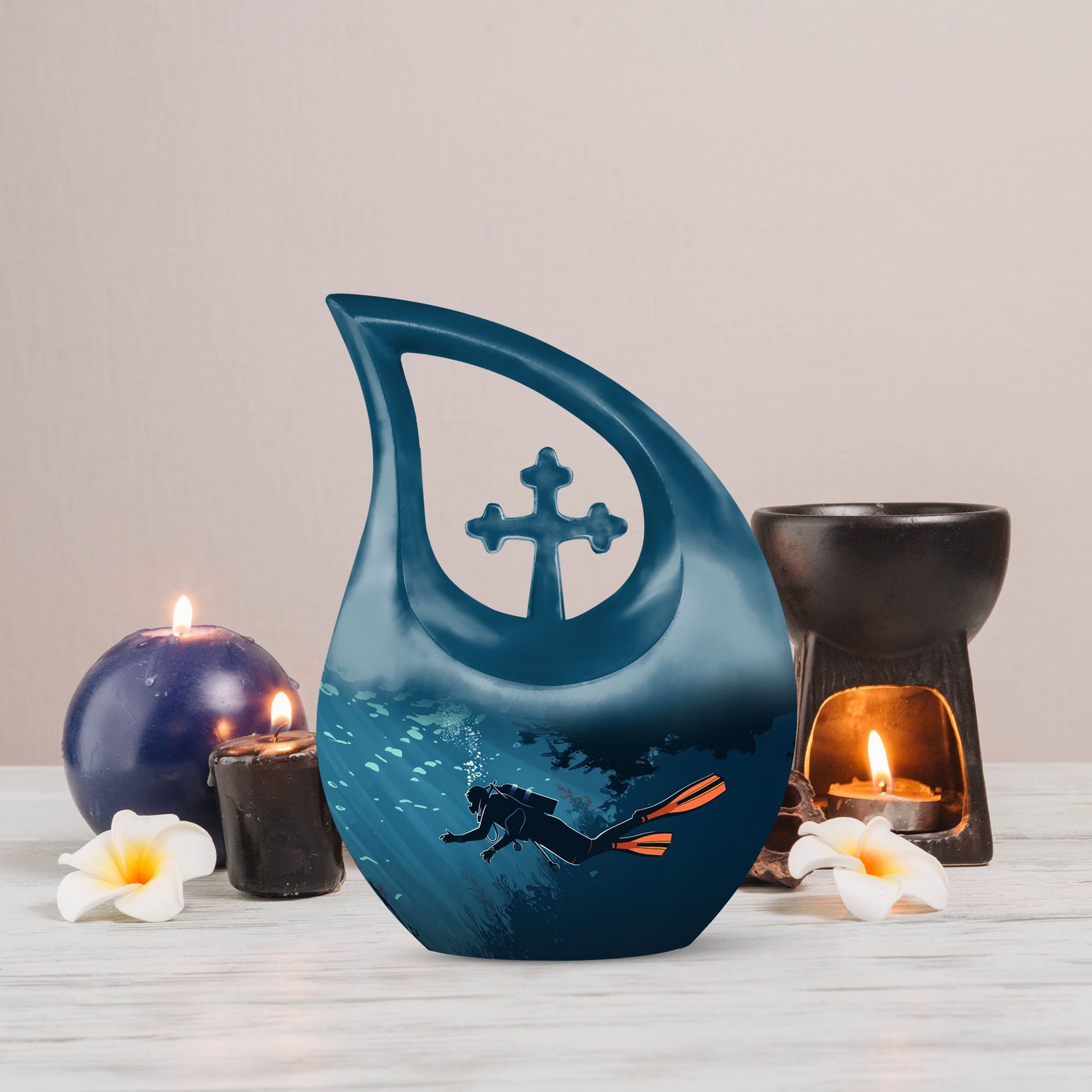 Deep Sea Diving Urns For Ashes - Cremation Memorial