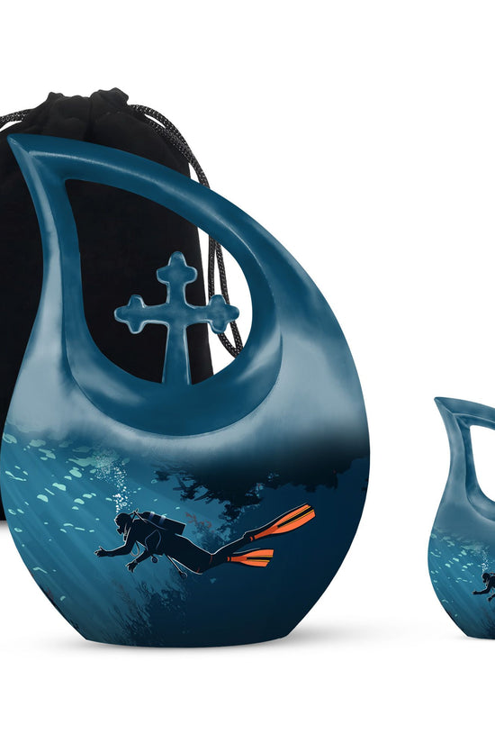 Deep Sea Diving Urns For Ashes - Cremation Memorial
