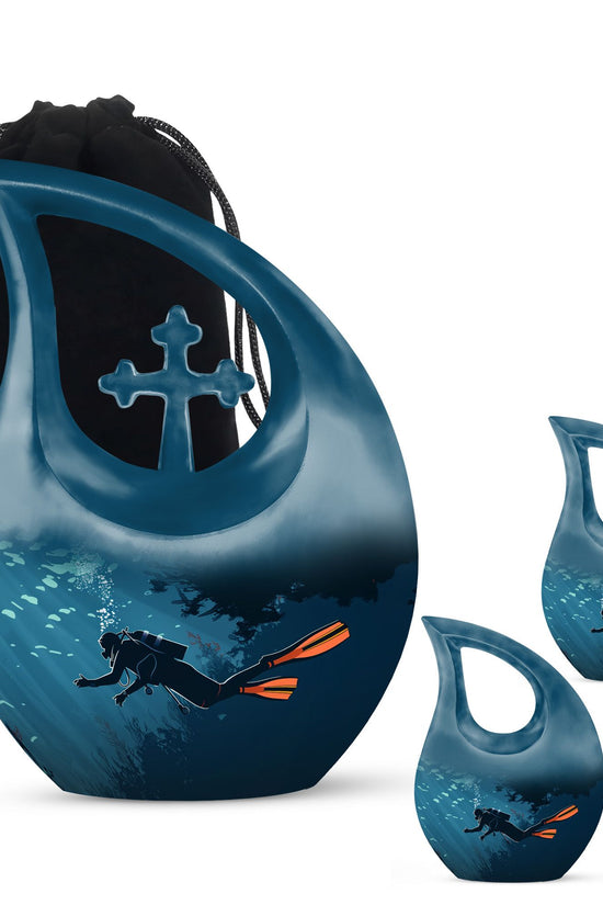 Deep Sea Diving Urns For Ashes - Cremation Memorial