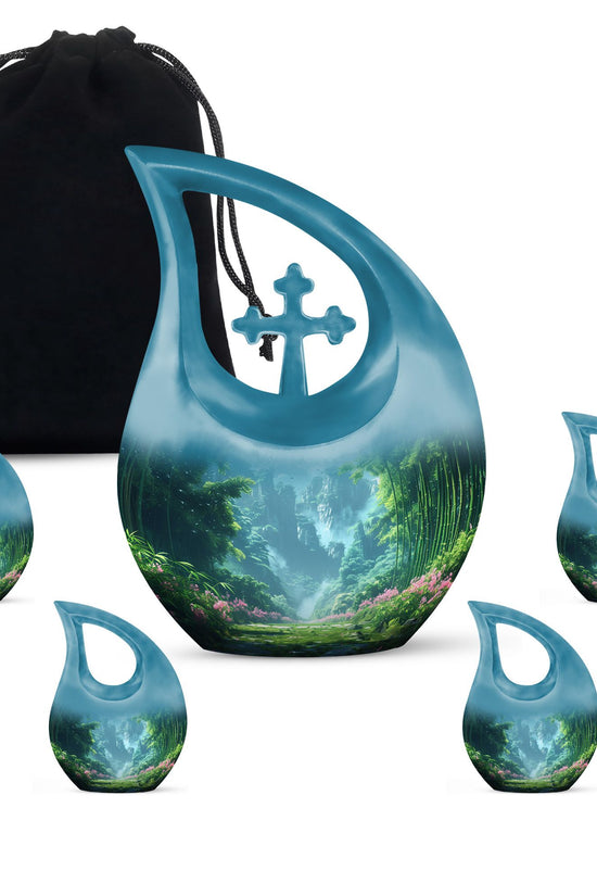 Flowers Urns For Ashes - Cremation Keepsake