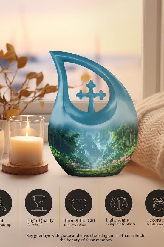 Flowers Urns For Ashes - Cremation Keepsake