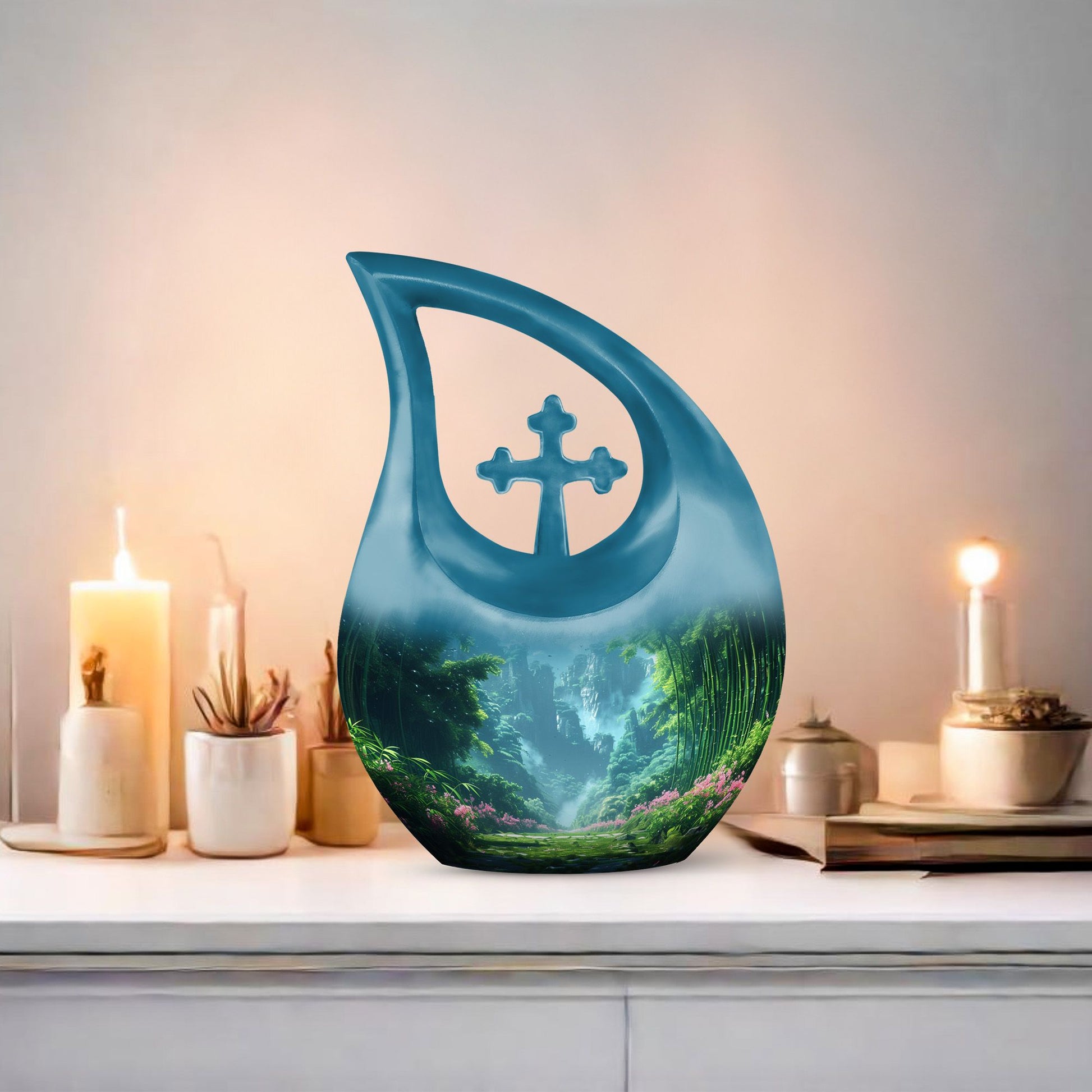 Flowers Urns For Ashes - Cremation Keepsake