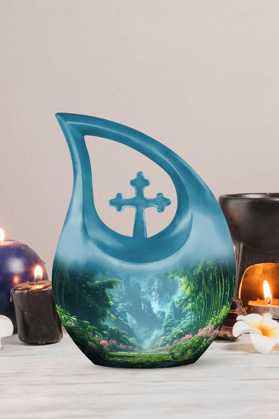 Flowers Urns For Ashes - Cremation Keepsake