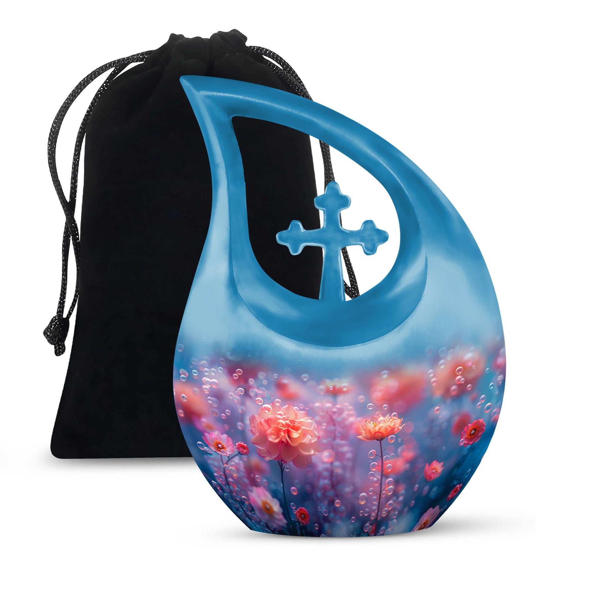 Flowers Urns For Ashes - Cremation Urn Keepsake