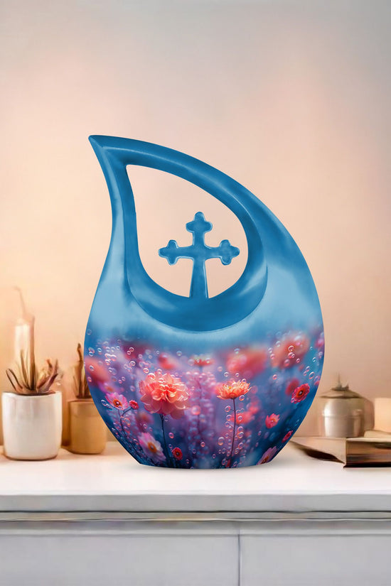 Flowers Urns For Ashes - Cremation Urn Keepsake