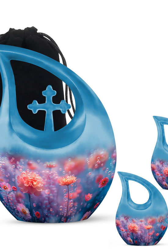 Flowers Urns For Ashes - Cremation Urn Keepsake