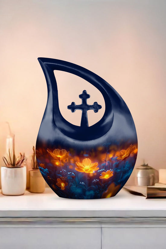 Flowers Urns For Ashes - Small Cremation Keepsakes