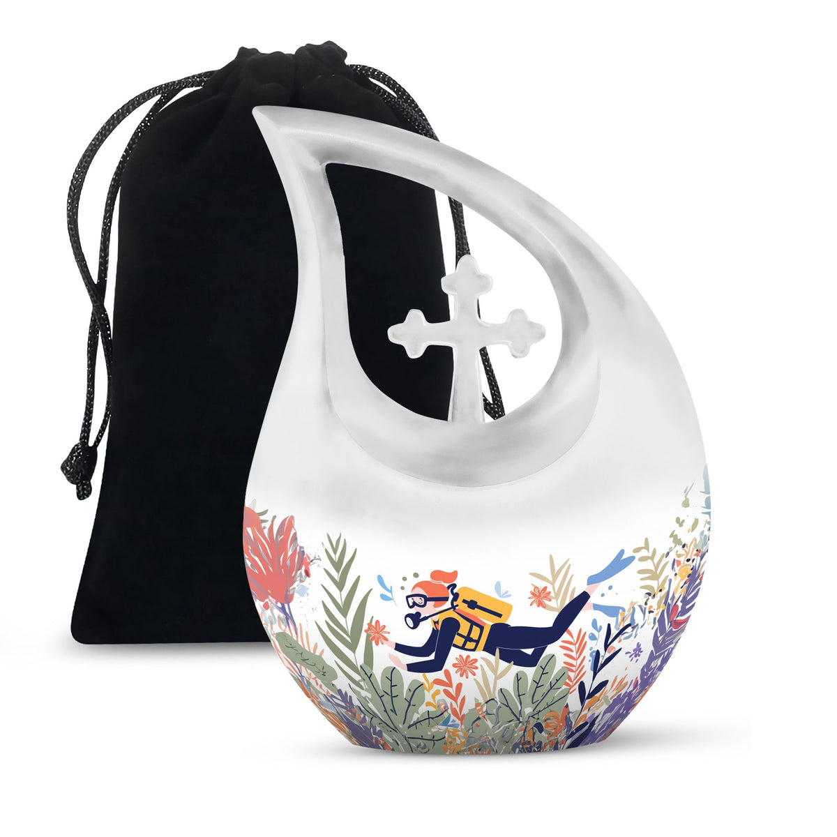 Deep Sea Diving Urns For Ashes - Cremation Urn For Human Ashes