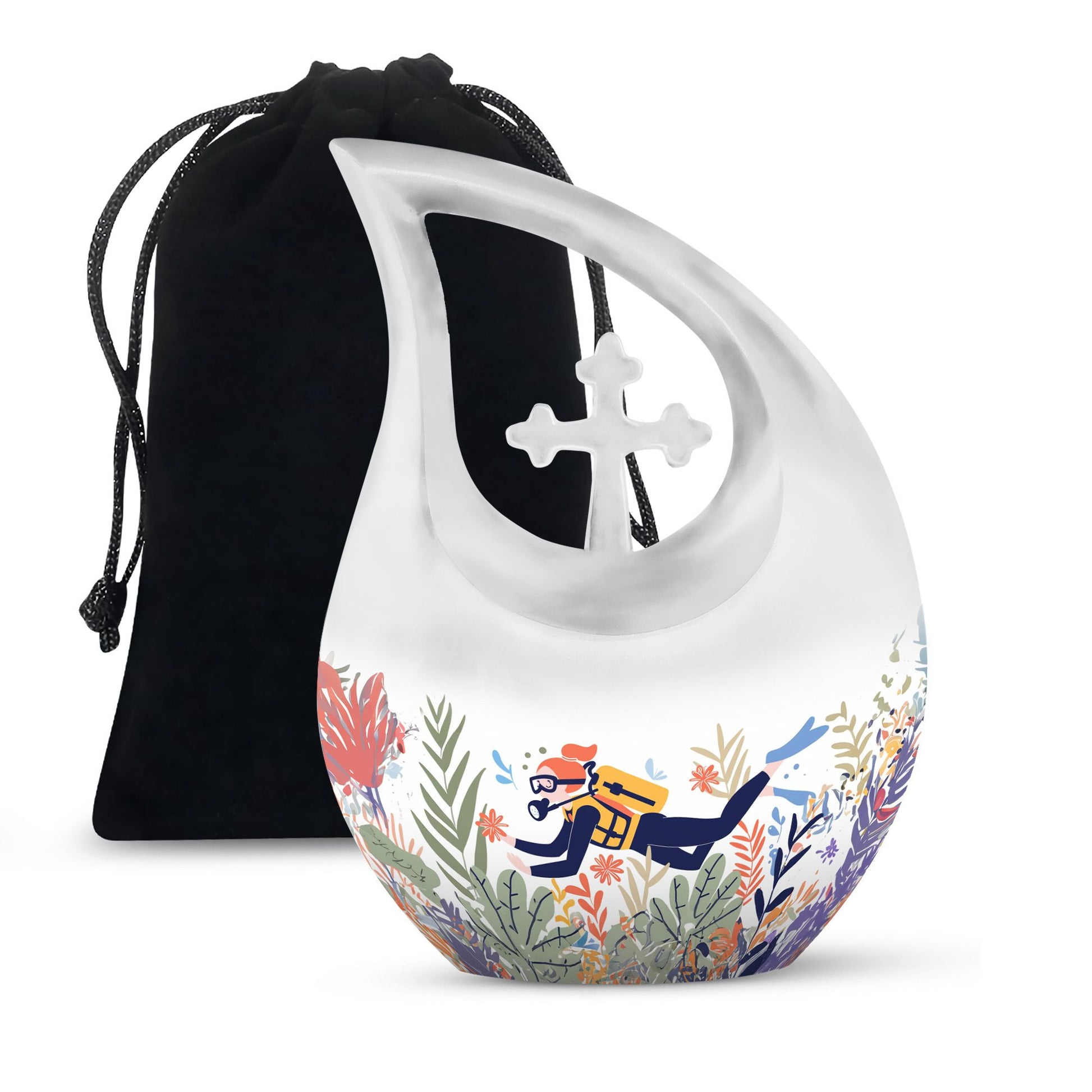 Deep Sea Diving Urns For Ashes - Cremation Urn For Human Ashes