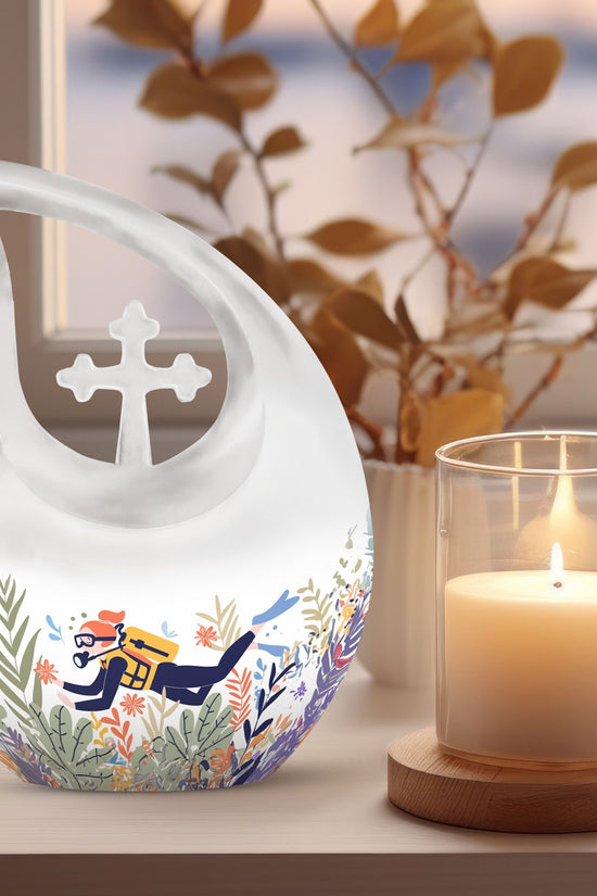 Deep Sea Diving Urns For Ashes - Cremation Urn For Human Ashes