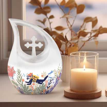 Deep Sea Diving Urns For Ashes - Cremation Urn For Human Ashes
