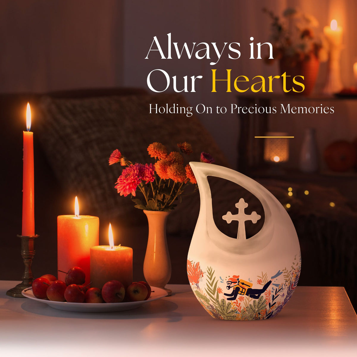 Deep Sea Diving Urns For Ashes - Cremation Urn For Human Ashes