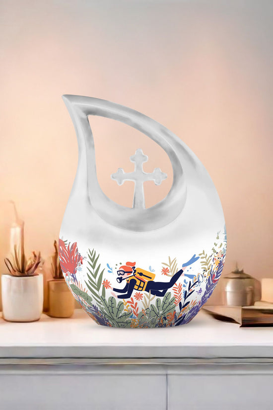 Deep Sea Diving Urns For Ashes - Cremation Urn For Human Ashes