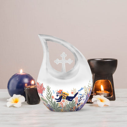 Deep Sea Diving Urns For Ashes - Cremation Urn For Human Ashes
