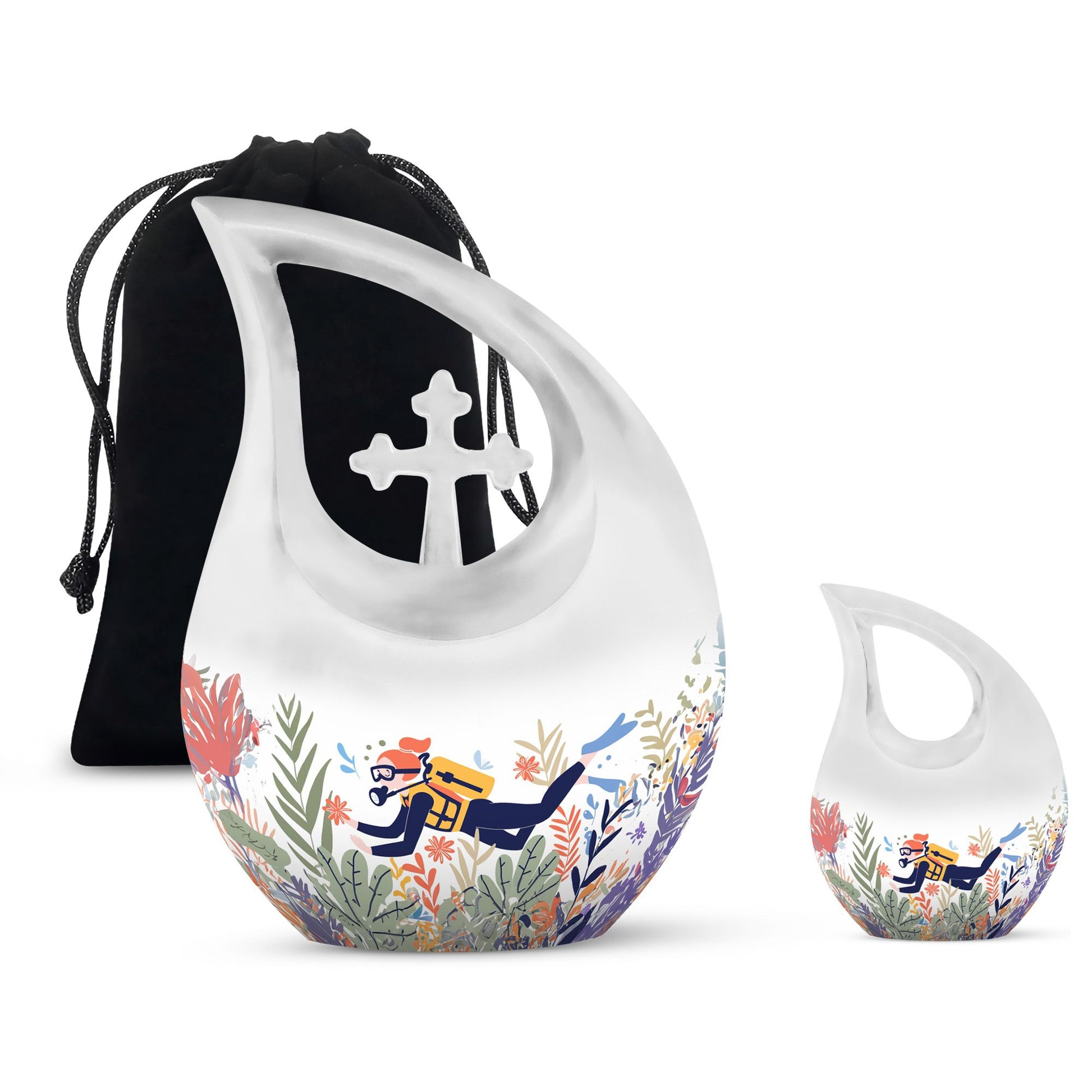 Deep Sea Diving Urns For Ashes - Cremation Urn For Human Ashes