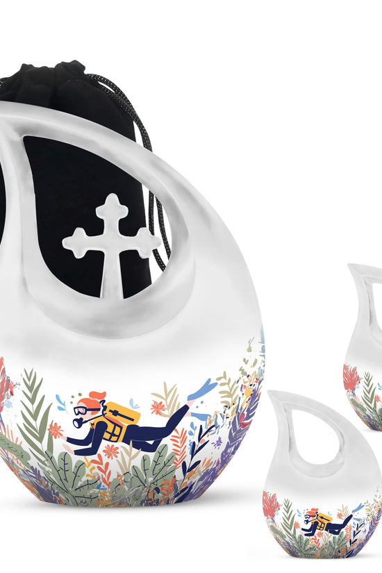 Deep Sea Diving Urns For Ashes - Cremation Urn For Human Ashes