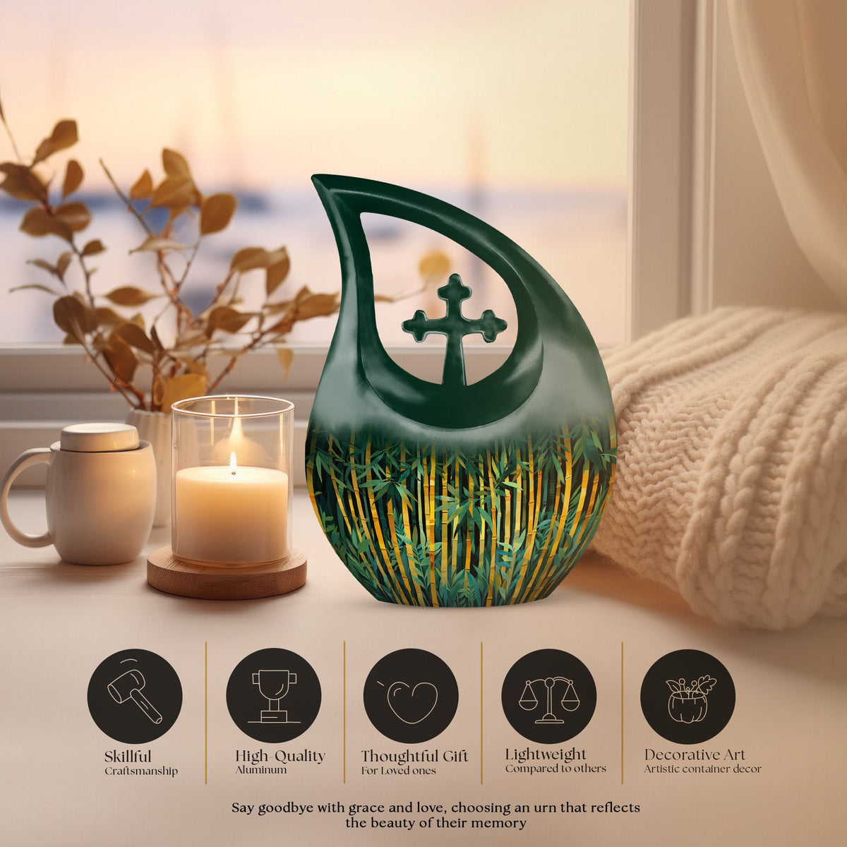 Trees Urns For Ashes - Keepsake Cremation Urns For Human Ashes Adult