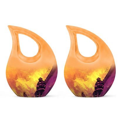 Leaf Urns For Ashes - Cremation Keepsake Urns For Ashes