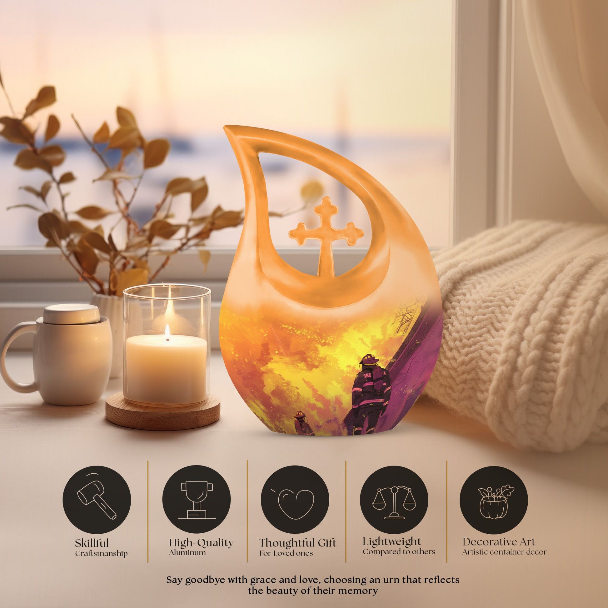 Leaf Urns For Ashes - Cremation Keepsake Urns For Ashes