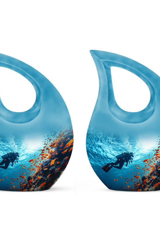 Ocean Urns For Ashes - Cremation Urns With Keepsake
