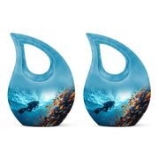 Ocean Urns For Ashes - Cremation Urns With Keepsake