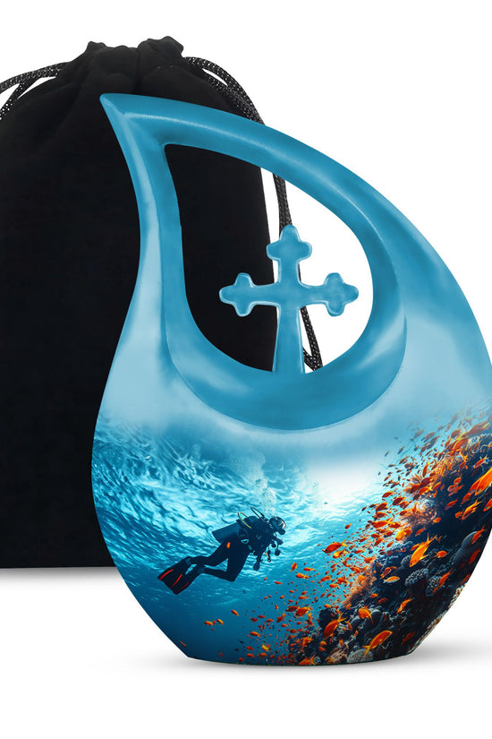 Ocean Urns For Ashes - Cremation Urns With Keepsake