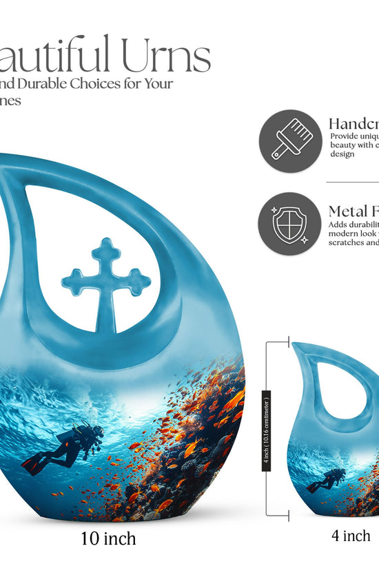 Ocean Urns For Ashes - Cremation Urns With Keepsake