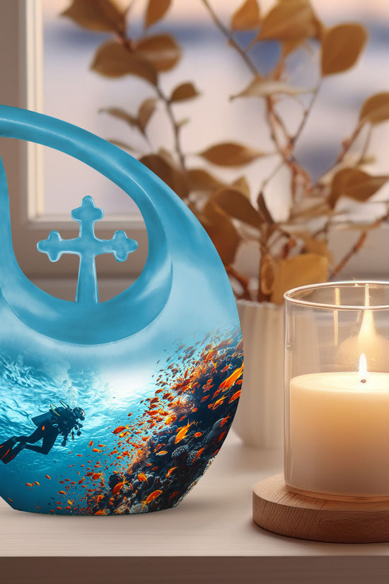 Ocean Urns For Ashes - Cremation Urns With Keepsake
