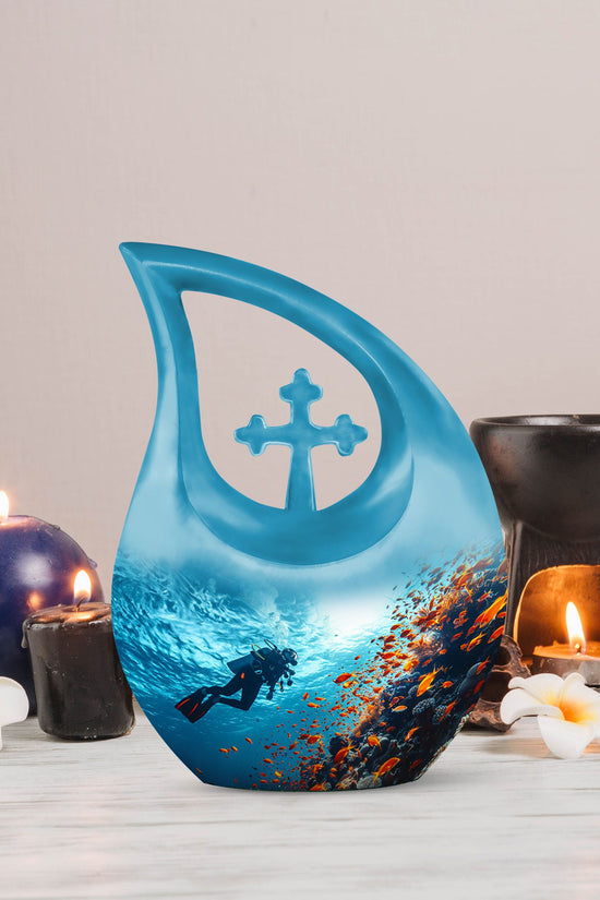Ocean Urns For Ashes - Cremation Urns With Keepsake