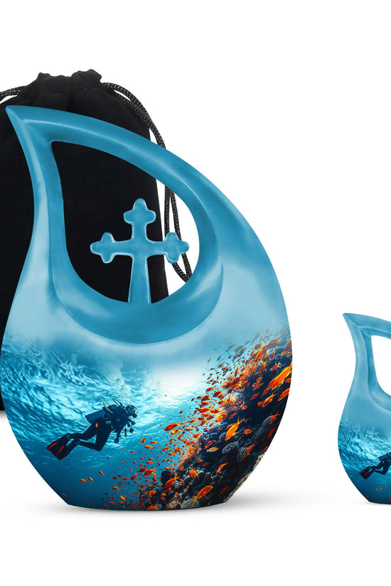 Ocean Urns For Ashes - Cremation Urns With Keepsake