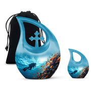 Ocean Urns For Ashes - Cremation Urns With Keepsake