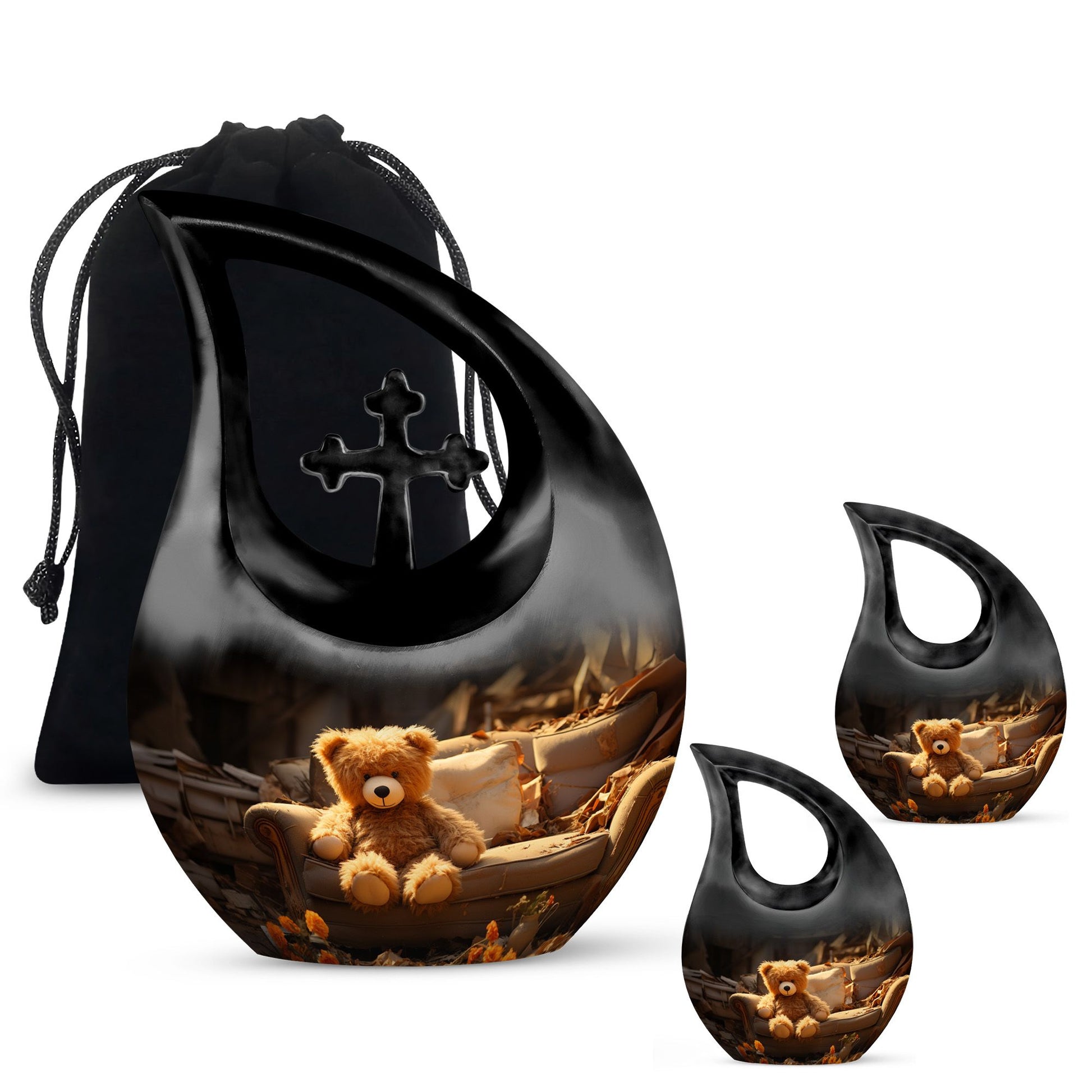 Teddy Urns For Ashes - Cremation Urns For Adults Humans