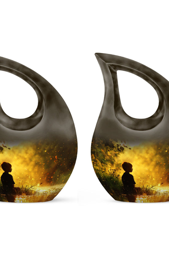 Flag Urns For Ashes - Adult Cremation Urns For Human Ashes
