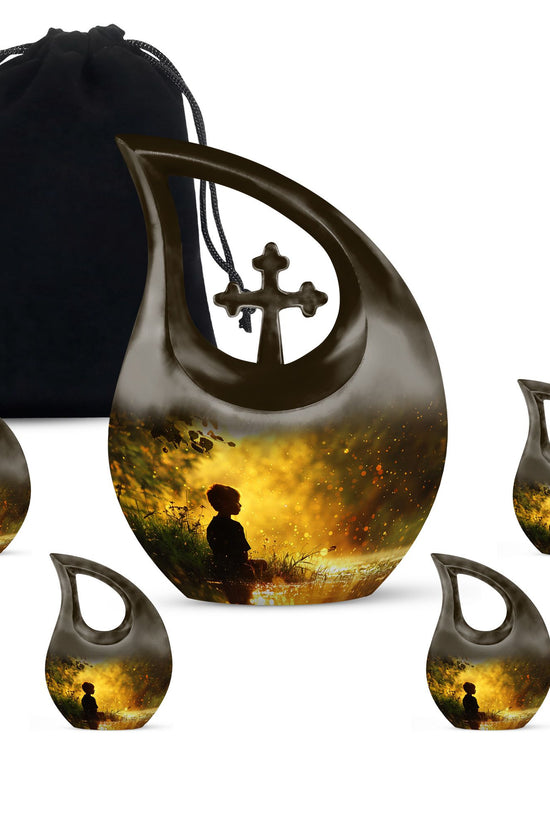 Flag Urns For Ashes - Adult Cremation Urns For Human Ashes