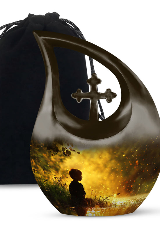 Flag Urns For Ashes - Adult Cremation Urns For Human Ashes