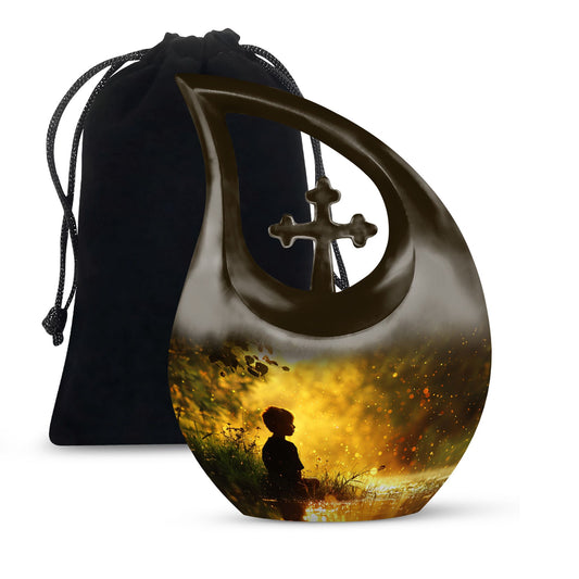 Flag Urns For Ashes - Adult Cremation Urns For Human Ashes