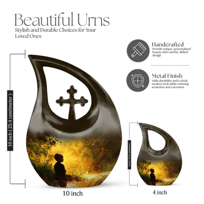 Flag Urns For Ashes - Adult Cremation Urns For Human Ashes