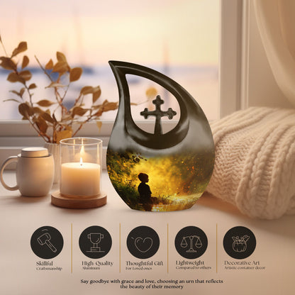 Flag Urns For Ashes - Adult Cremation Urns For Human Ashes