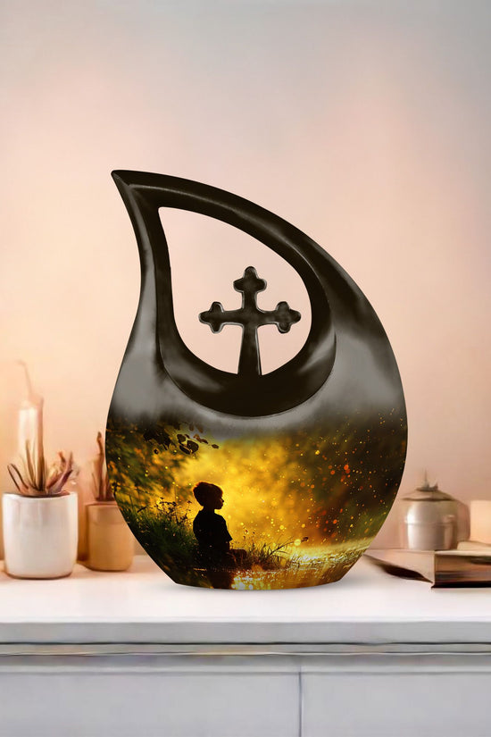 Flag Urns For Ashes - Adult Cremation Urns For Human Ashes