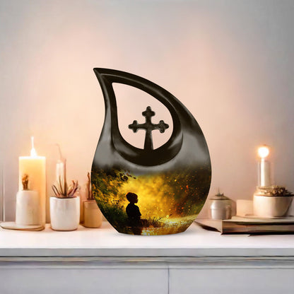 Flag Urns For Ashes - Adult Cremation Urns For Human Ashes