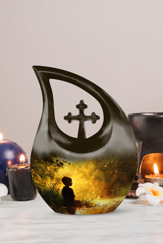 Flag Urns For Ashes - Adult Cremation Urns For Human Ashes