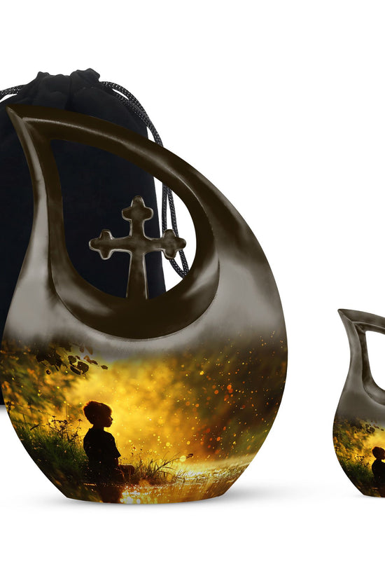 Flag Urns For Ashes - Adult Cremation Urns For Human Ashes