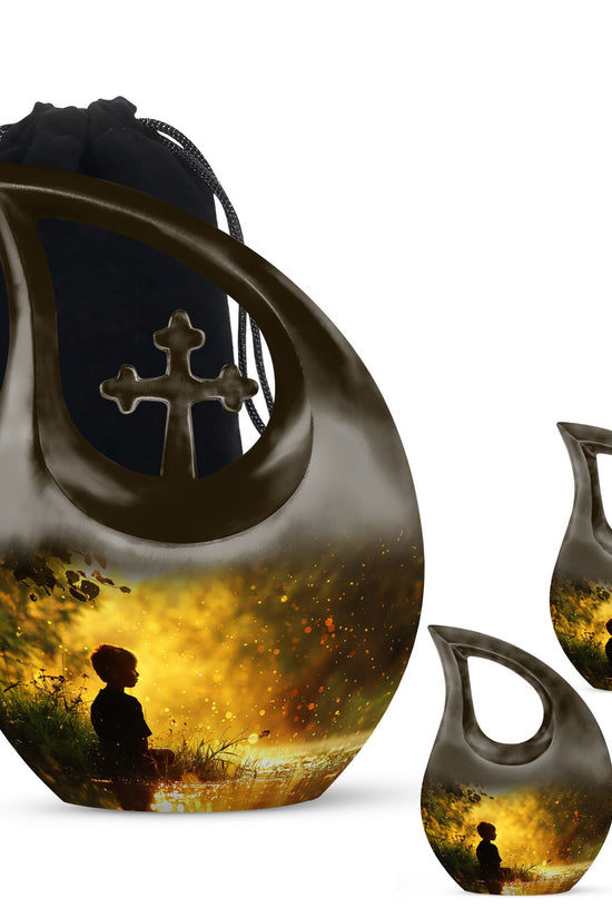 Flag Urns For Ashes - Adult Cremation Urns For Human Ashes