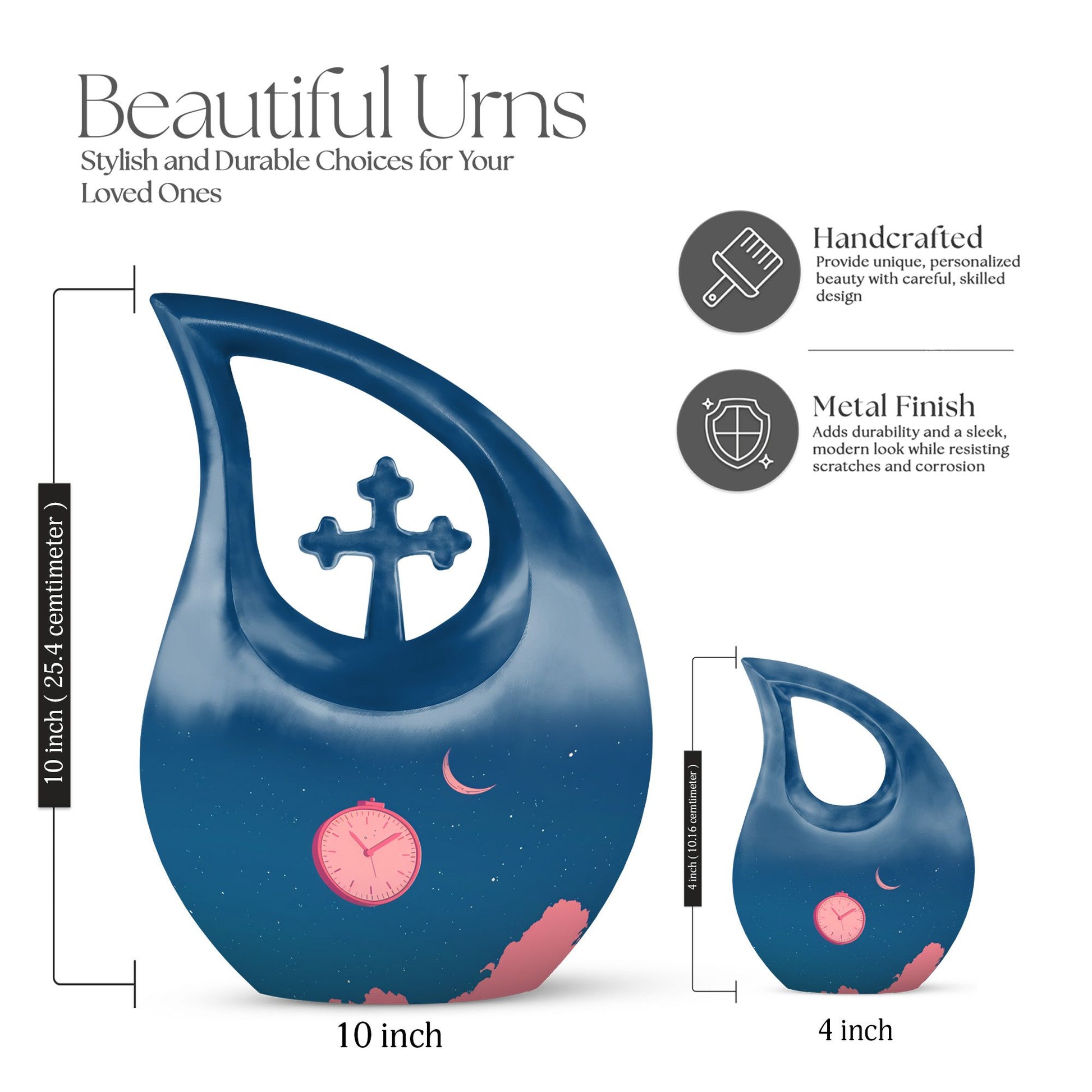 Wall Clock Urns For Ashes - Cremation Urn For Human